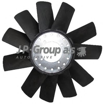 JP GROUP 1599100100 -  Крыльчатка вентилятора, охлаждение двигателя